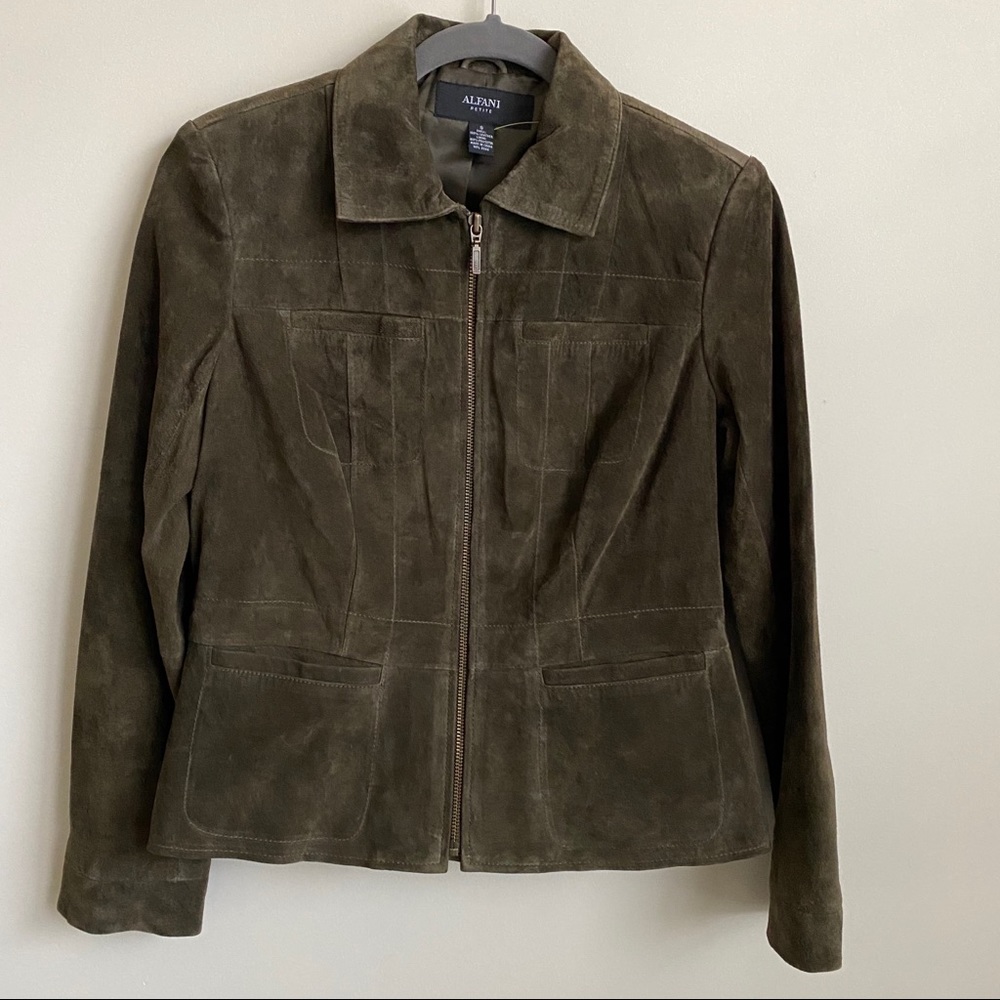 ALFANI LEATHER JACKET